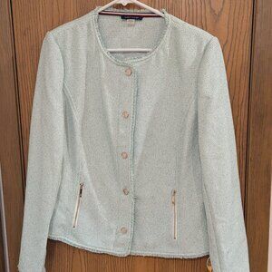 Tommy HIlfiger Suit Separates Snap and Zipper Top-New with Tags-Mint Size 12